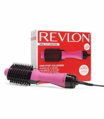 REVLON Brosse Soufflante Coiffante 1000 Watts Abricot ou Pink