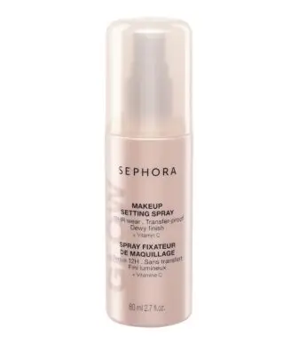 SEPHORA Spray fixateur de maquillage GLOW - Tenue 12H, sans transfert, fini lumineux