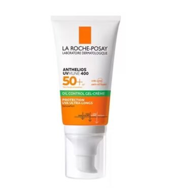 LA ROCHE POSAY - Anthelios Gel-Crème Solaire Visage Anti-Brillance Non Parfumée SPF50+ 50ml