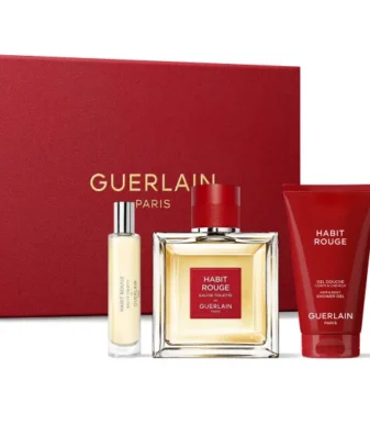 GUERLAIN  Habit Rouge - Coffret Eau de Toilette 100+10 ml + gel douche