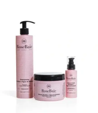 ROSE BAIE - ROUTINE TRIO FIGUE DE BARBARIE & KÉRATINE - SÉBO-RÉGULATION & HYDRATATION 3 pièces