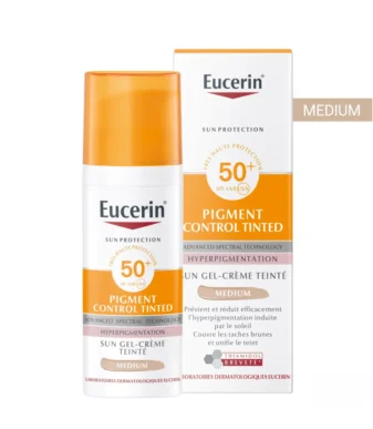 EUCERIN SUN PROTECTION - Pigment Control Gel-Crème Teinté SPF50+ Medium - Tous Types de Peaux, 50ml (Copie)