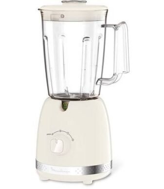 MOULINEX - Blender Soleil 6 Lames, 2 Vitesses Ivoire