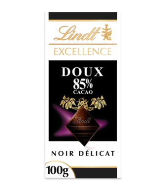 LINDT - L’excellence Tablette 85% 100 g