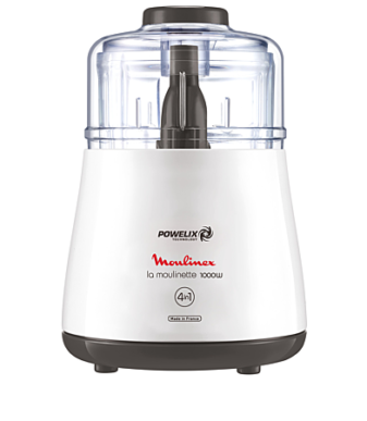 MOULINEX - La Moulinette Hachoir Ultra Puissant 1000 Watts 500 ml