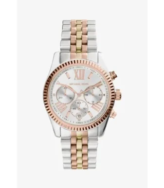 MICHAEL KORS - Montre Femme - MICHAEL KORS Lexington MK5735 - Quartz - Bracelet en Acier - Argenté/Doré/Rosé