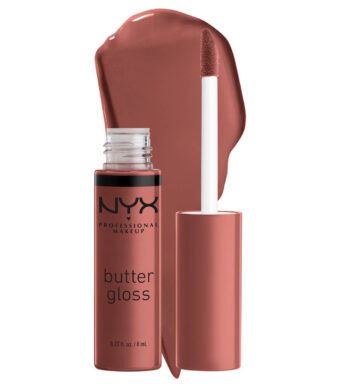 NYX - Gloss Repulpant Butter Gloss 16 Praline Brun Rosé