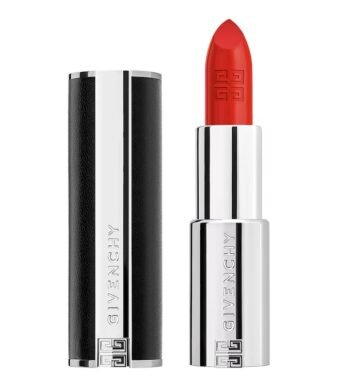 GIVENCHY - Mini 37 Intense Silk - Le Rouge Interdit Intense Silk - Rouge à lèvres fini soyeux, couleur lumineuse