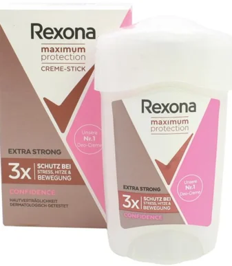 REXONA - Déodorant Stick Crème Maximum Protection Confidence 45 ml